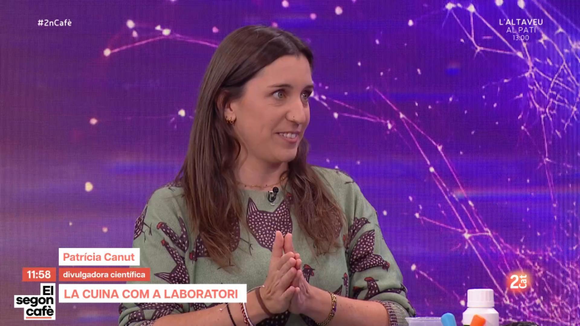 draft_cover Patrícia Canut secció Ciència a 'El segon cafè' de la 2 Cat RTVE